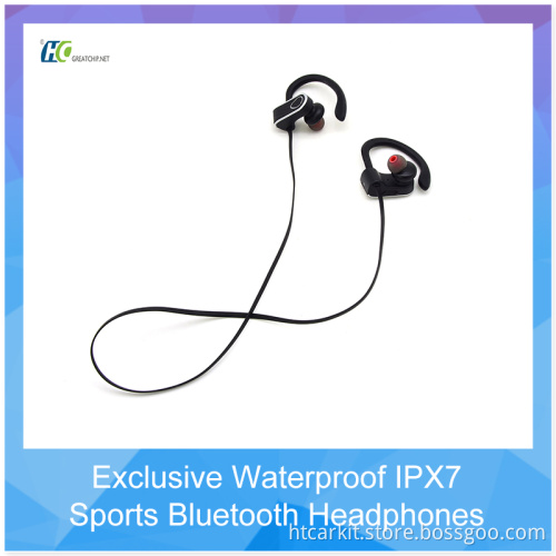 Latest Sports Bluetooth Earpiece HT-U16 IPX7 True Waterproof Wireless Headphones